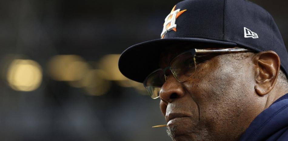 El dirigente de los Astros de Houston, Dusty Baker. Foto: Agencias AFP
