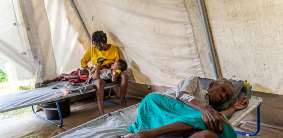 La ONU expresó precupación por el avance del cólera en Haití y las dificultades para asistir a infectados. / afp