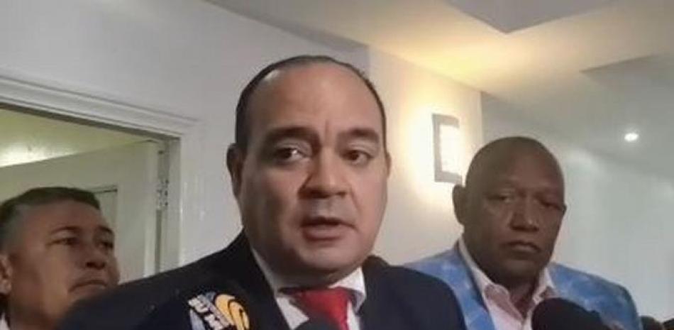 Miguel Surun Hernández, presidente del Colegio Dominicano de Abogados. Captura de video.