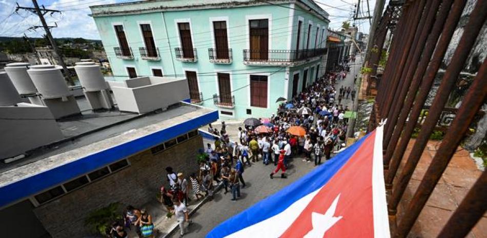 El Ministerio del Interior de Cuba (Minint) acusó este sábado a Estados Unidos de "estimular" las salidas ilegales del país y apuntó al embargo económico como "uno de los incentivos principales" de las misma/ foto de archivo Listín Diario
