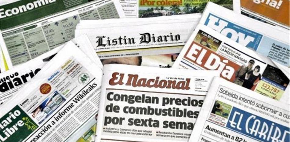 Prensa dominicana. Foto de archivo / LD