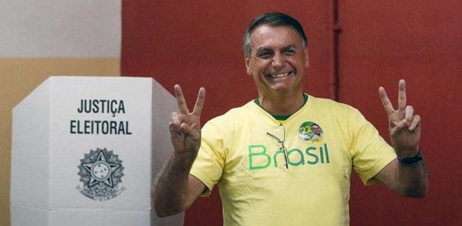 Jair Bolsonaro, presidente de Brasil. AFP