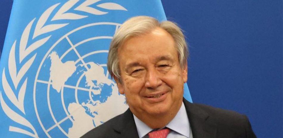 El secretario general de la ONU, António Guterres,
