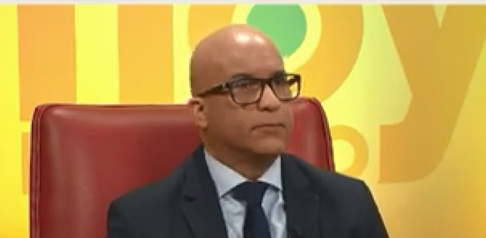 Homero Figueroa, durante la entrevista en el programa matinal.Foto: captura de la entrevista.