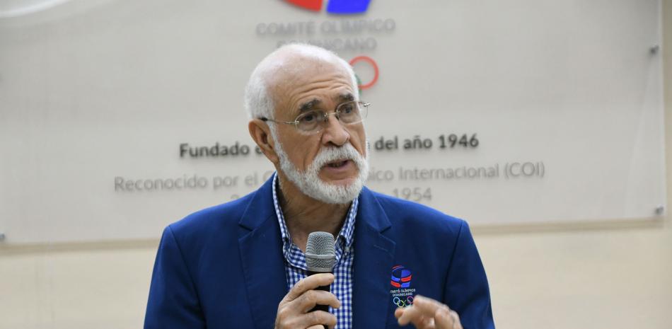 Antonio Acosta, presidente del Comité Olímpico Dominicano.