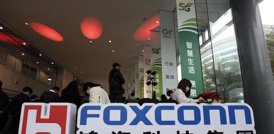 La planta de Foxconn en la ciudad china de Zhengzhou. AFP.