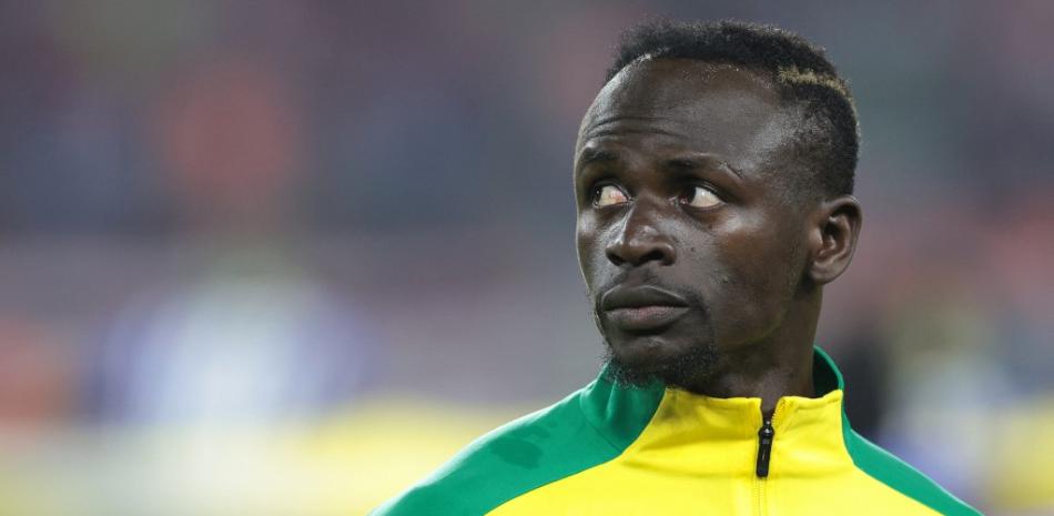 Sadio Mané, futbolista senegalés. Fuente: AFP.