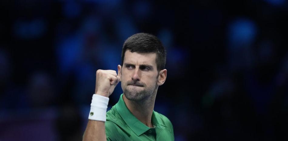 Novak Djokovic mantuvo su invicto en el Masters de la ATP.