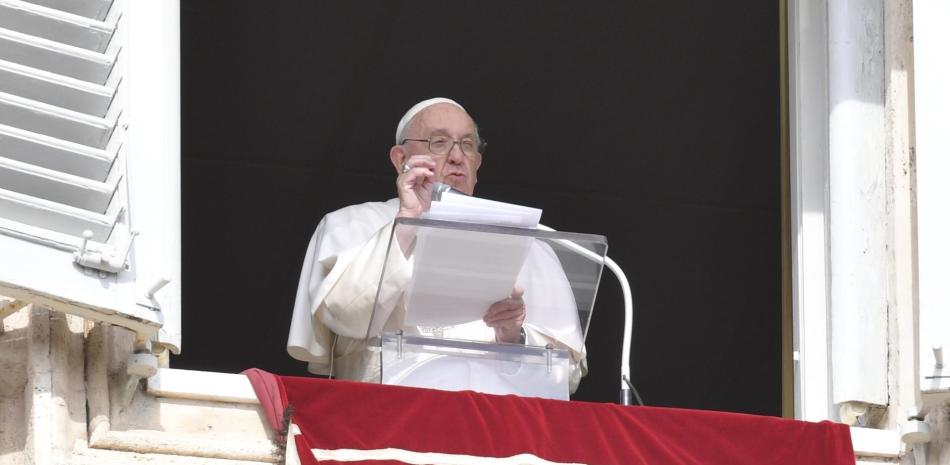 El Papa Francisco durante el ángelus del domingo 23 de octubre de 2022.

Foto: VATICAN NEWS