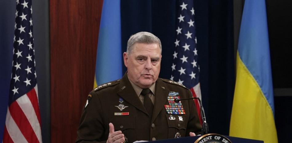 Foto AFP. Presidente del Estado Mayor Conjunto de Estados Unidos, el general Mark Milley