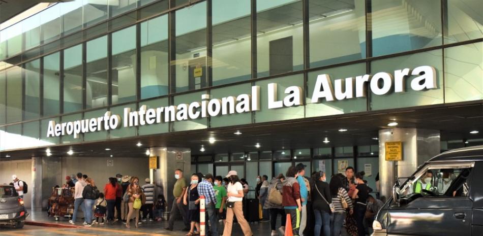 Aeropuerto Internacional la Aurora de Guatemala.