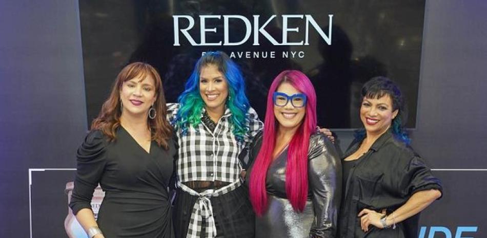 Dionis Bencosme, Ceidy Lee Santos, Lissette Villegas y Yanira López