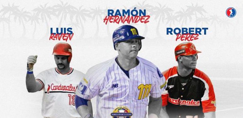 Ramón Hernández, Luis Raven y Robert Pérez serán los nuevos inmortales de la Serie del Caribe.