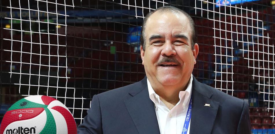 Cristóbal Marte Hoffiz, presidente del Proyecto de Selecciones Nacionales de Voleibol.