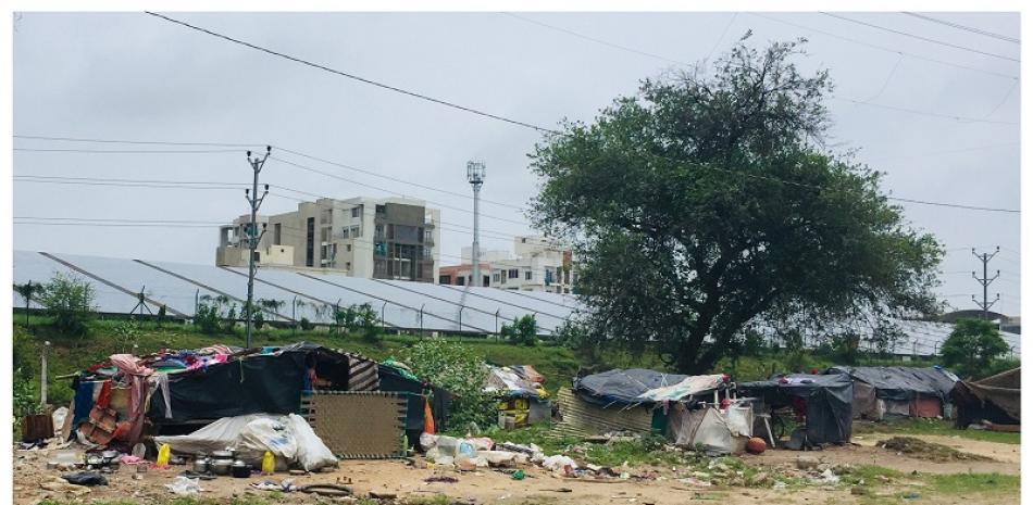 Barrio de América Latina. Foto de Pexels.