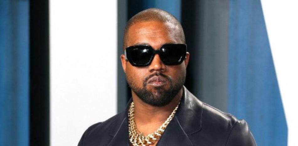 Rapero estadounidense Kanye West. AFP