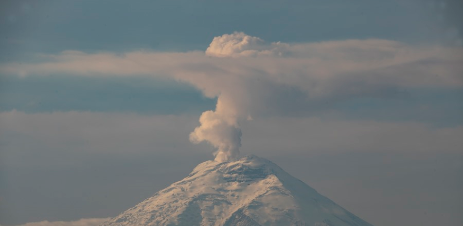Volcán Cotopaxi, Ecuador. Fuente: externa