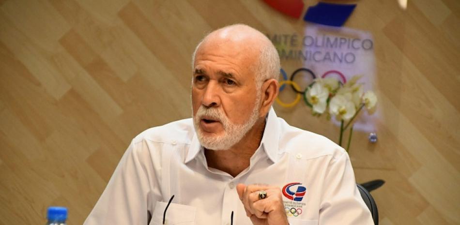 Profesor Antonio Acosta, presidente del Comité Olímpico Dominicano.