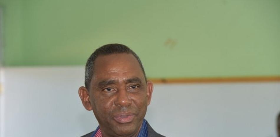 Manuel de la Cruz, director del recinto de la Universidad Autónoma de Santo Domingo en Barahona.