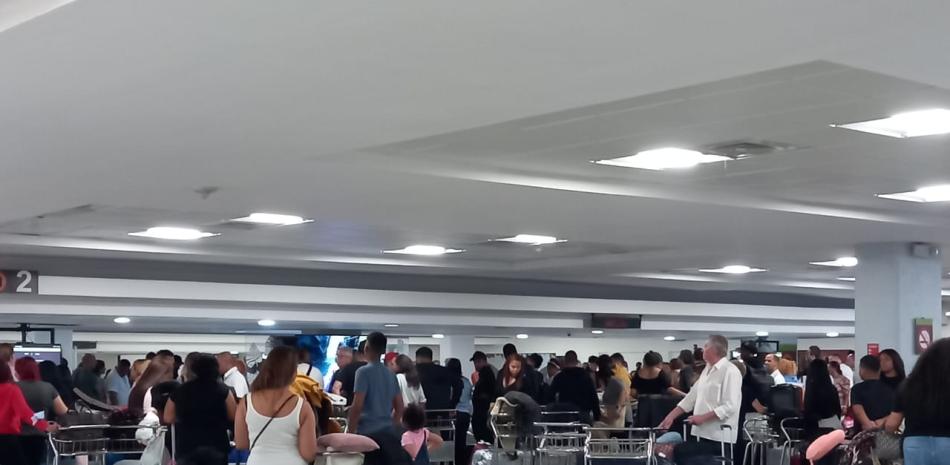 Foto de ambiente en el aeropuerto de Las Américas.

Foto: Rafael Castro.