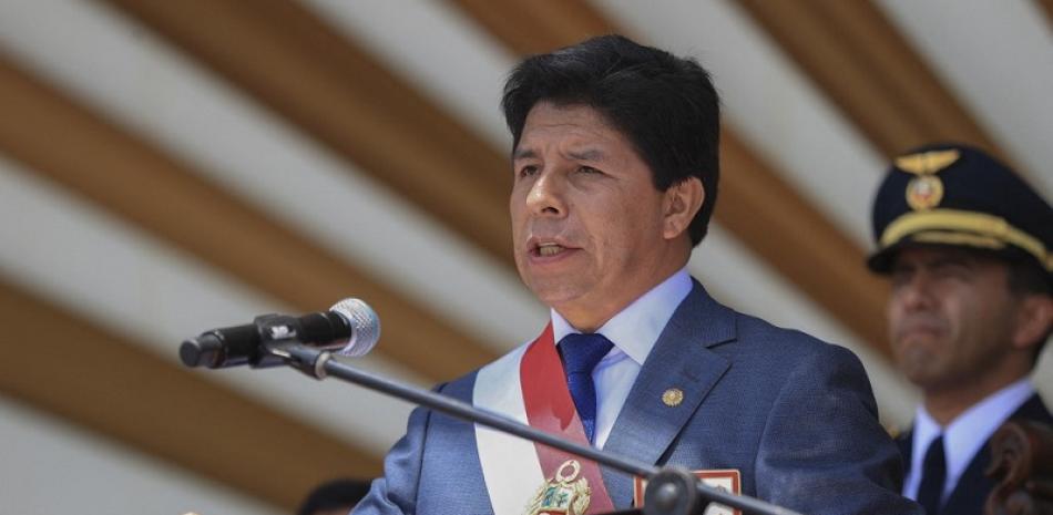 Presidente de Perú, Pedro Castillo.foto de AFP