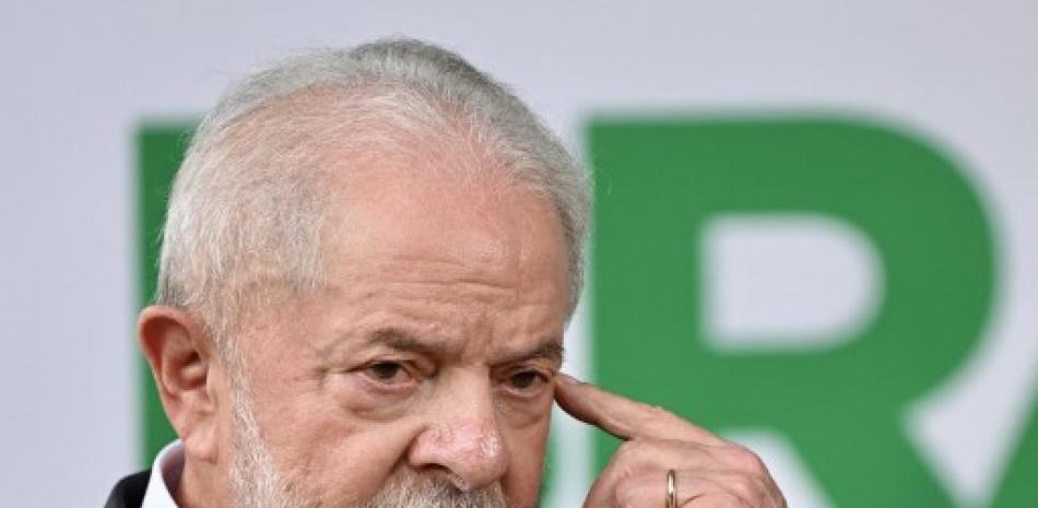 Presidente electo de Brasil, Luiz Inácio Lula da Silva. AFP