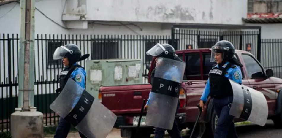 Policía Nacional de Honduras. EUROPA PRESS