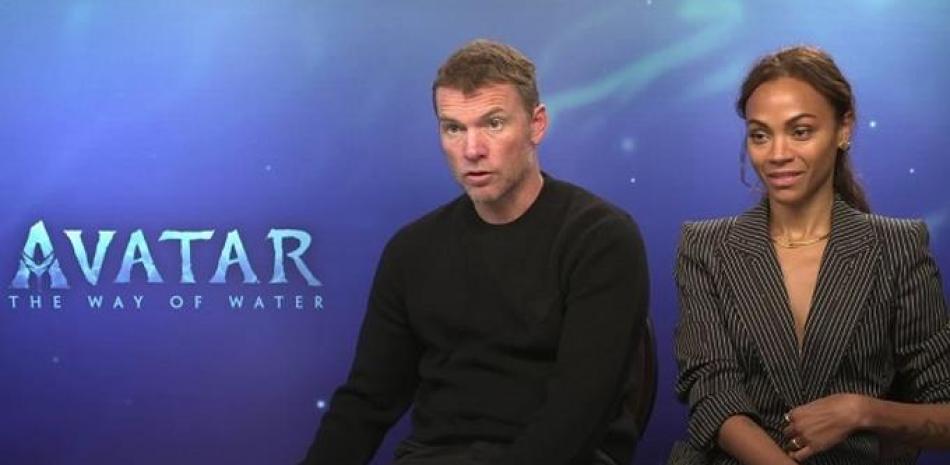 Sam Worthington y Zoe Saldaña protagonizan: 'Avatar: El sentido del agua': "No es un copia-pega de la original". Europa Press