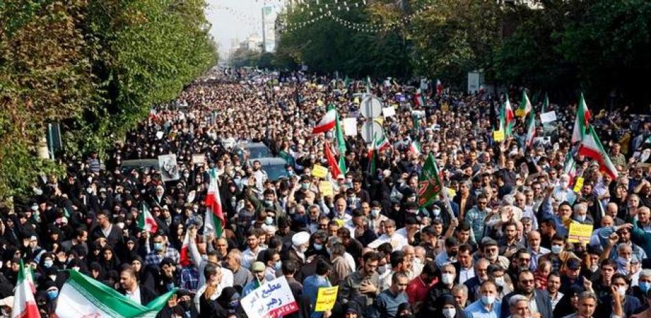 Protestas en Irán.