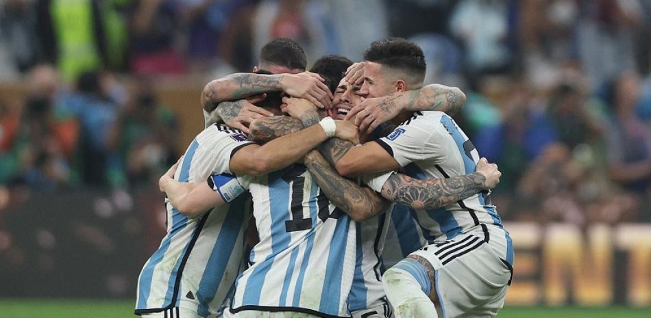 Selección Argentina. Foto: AFP.