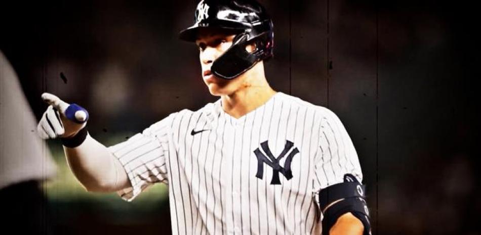 Aaron Judge es el reinante MVP de la Liga Americana tras batir el récord del circuito con 62 cuadrangulares.