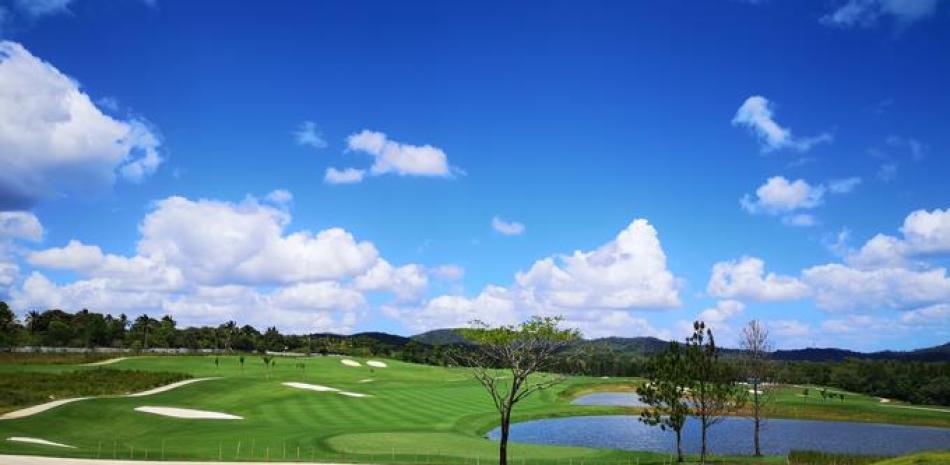 Perspectiva del hoyo 18 de Vistas Golf and Country Club, un gran diseño “Signature” de The White Shark, el australiano Greg Norman.