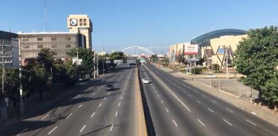 Avenida John F. Kennedy. Foto: Listín Diario