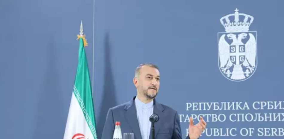 El ministro de Exteriores de Irán, Hosein Amirabdolahian. EUROPA PRESS