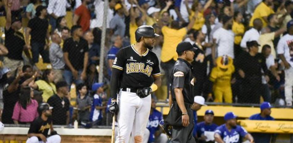 El prospecto de los Marlins de Miami Jerar Encarnación, fue uno de los bateadores más productivos y temibles de la temporada 2022-2023 de la Liga Dominicana de Béisbol.
