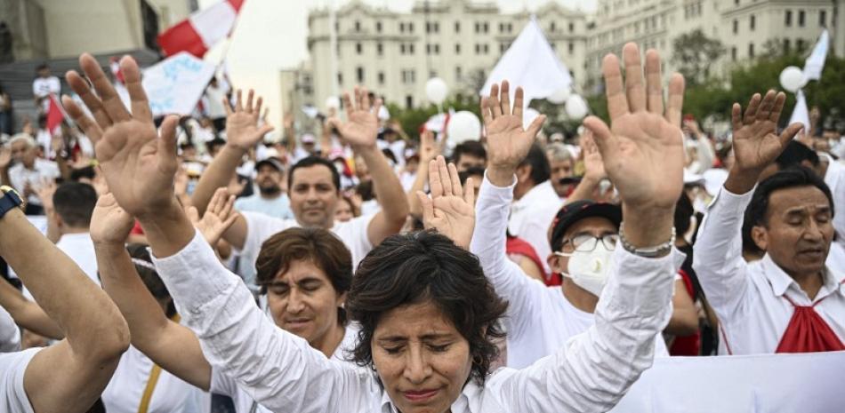 Marcha de la Paz en Perú