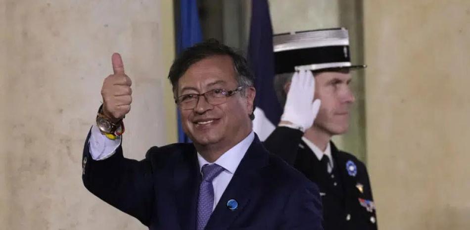 Gustavo Petro, presidente de Colombia. AP