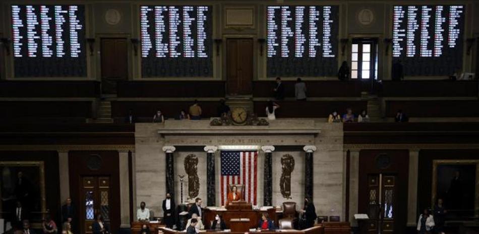 Congreso de los Estados Unidos. Foto vía AFP