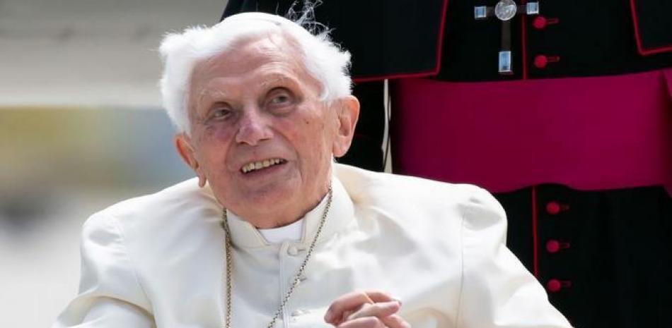 Papa emérito Benedicto XVI. Archivo / LD.