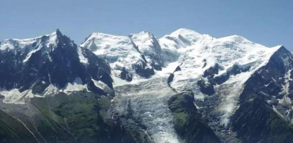 Glaciares en el Mont Blanc. Europa Press
