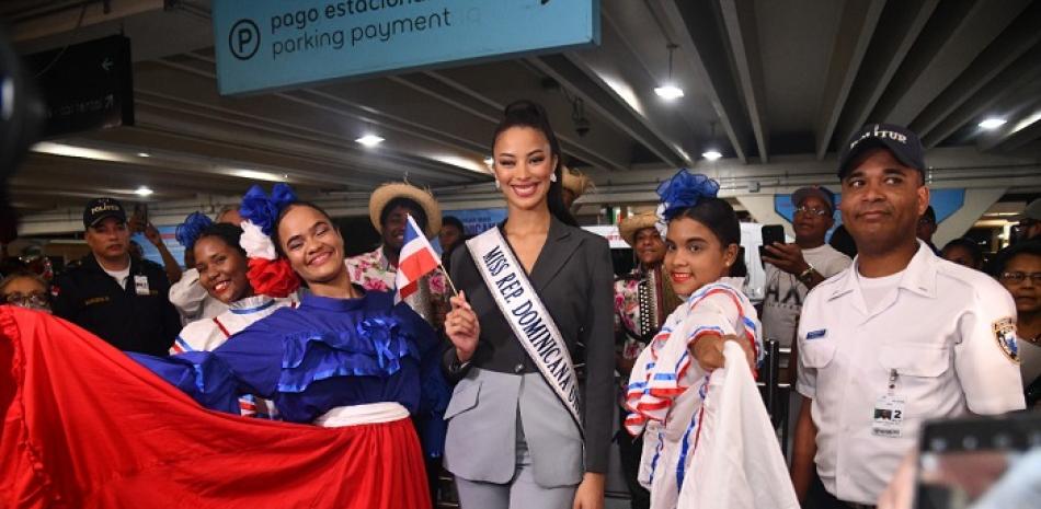Andreina Martínez quedó como segunda finalista en el Miss Universo.Foto: Víctor Ramirez.