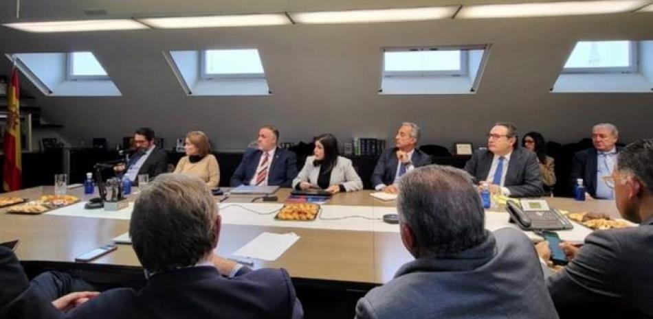 Reunión de la delegación dominicana con empresarios españoles en Madrid - ProDominicana