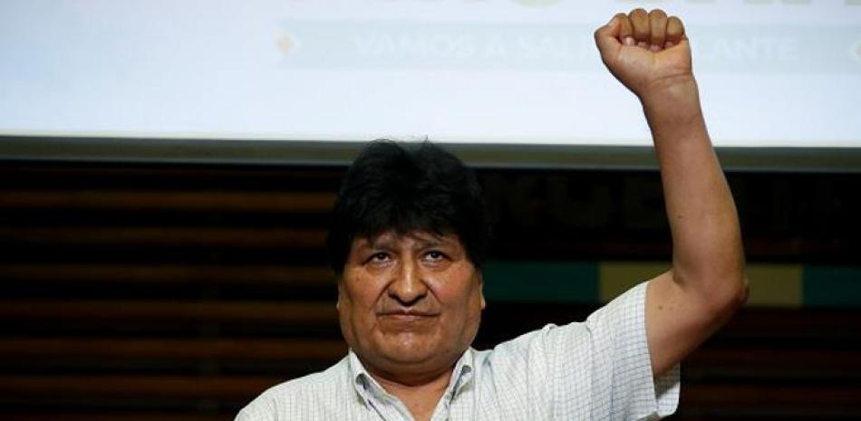 Exmandatario de Bolivia, Evo Morales. AP
