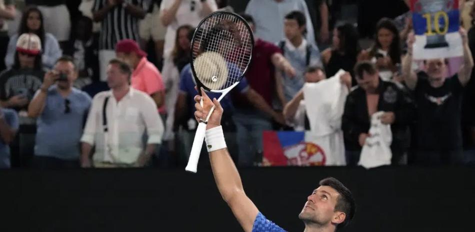 Djkovic busca empatar en títulos (22) con Rafael Nadal.