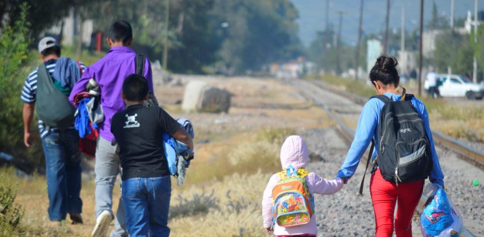 Inmigrantes menores de edad. Foto: Unicef México.