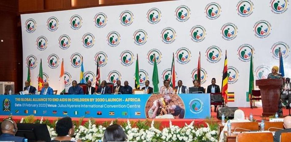 Primera reunión ministerial de la Alianza Mundial para Poner Fin al Sida en los Niños, celebrada en Tanzania. Foto: Europa Press