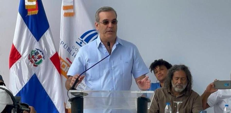 Presidente Luis Abinader. Fotos: Onelio Domínguez / LD