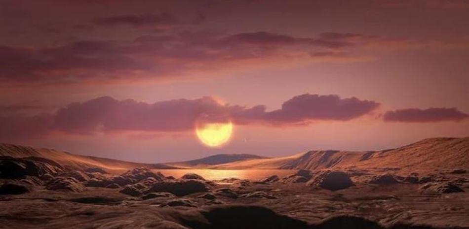 Concepción artística de un exoplaneta rocoso de masa terrestre como Wolf 1069 b en órbita alrededor de una estrella enana roja. NASA / AMES RESEARCH CENTER / DANIEL RUTTER