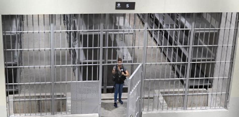 Nueva prisión en El Salvador, la más grande de América. Fotos: AFP