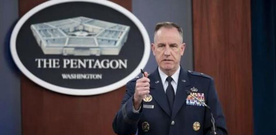 Patrick Ryder, general de Brigada del Pentágono de EEUU. Foto: AFP